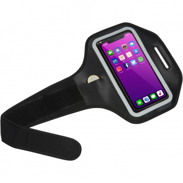 Logotrade promotional products photo of: Haile reflective smartphone bracelet with transparent cover