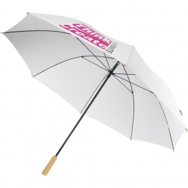 Logotrade promotional merchandise image of: Romee 30'' windproof recycled PET golf umbrella