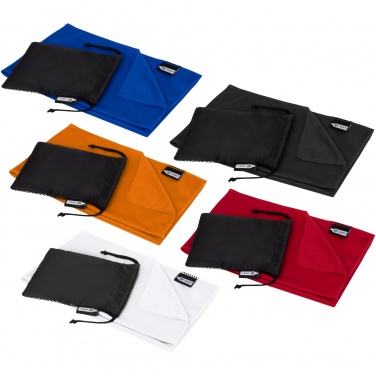 Logo trade promotional merchandise photo of: Raquel cooling towel made from recycled PET 80x30 cm