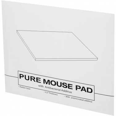 Logo trade promotional gifts picture of: Pure mouse pad with antibacterial additive