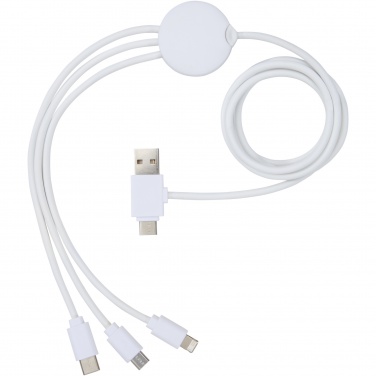 Logo trade promotional products picture of: Pure 5-in-1 charging cable with antibacterial additive