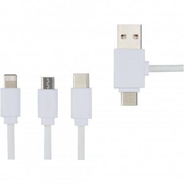 Logotrade promotional product picture of: Pure 5-in-1 charging cable with antibacterial additive