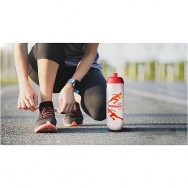 Logo trade promotional gifts image of: HydroFlex™ Clear 750 ml squeezy sport bottle