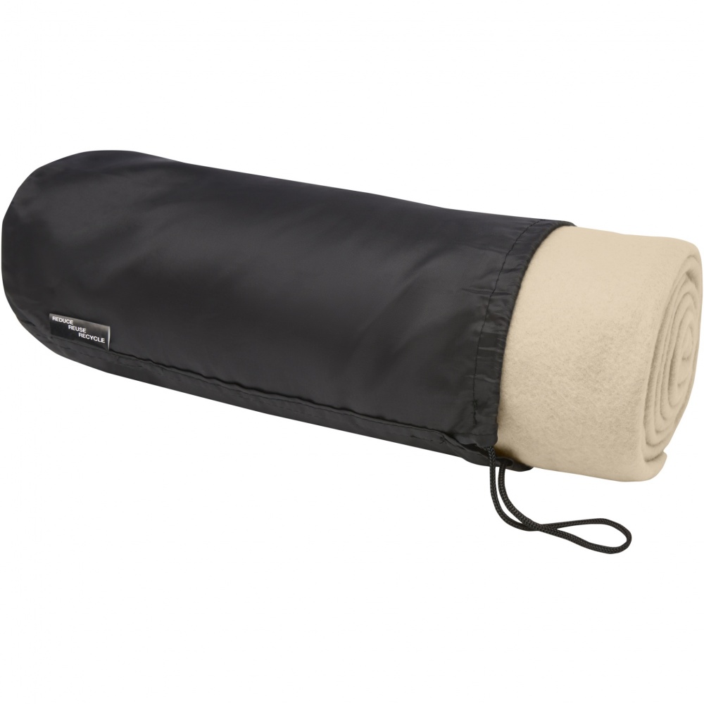 Logotrade corporate gift image of: Willow GRS RPET polar fleece blanket