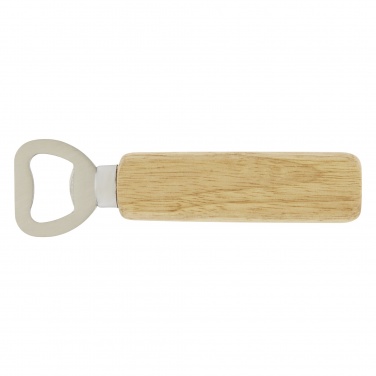 Logo trade promotional merchandise picture of: Brama wooden bottle opener