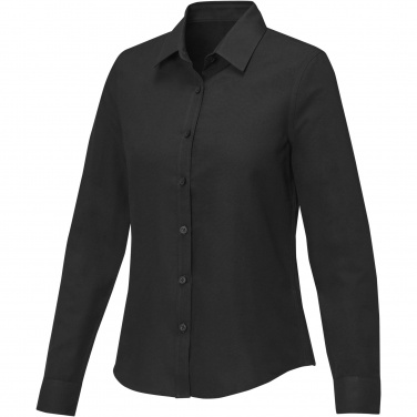 Logo trade promotional giveaway photo of: Pollux long sleeve women's shirt