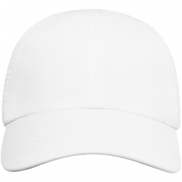Logo trade business gifts image of: Mica 6 panel GRS recycled cool fit cap