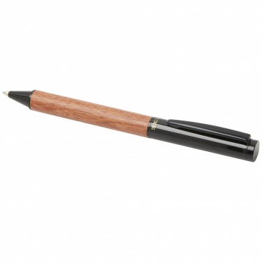 Logo trade business gift photo of: Timbre wood ballpoint pen