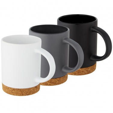 Logotrade promotional item picture of: Neiva 425 ml ceramic mug with cork base
