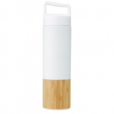 Logotrade advertising product image of: Torne 540 ml  stainless steel bottle with bamboo outer wall