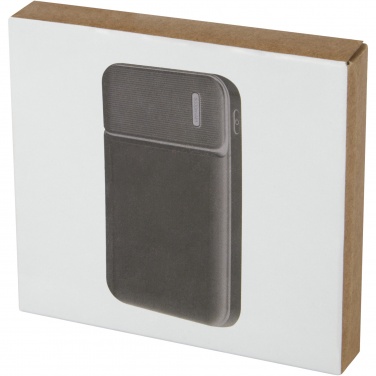 Logo trade promotional giveaways image of: Loop 5000 mAh recycled plastic power bank