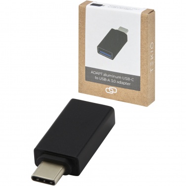 Logotrade promotional item image of: ADAPT aluminum USB-C to USB-A 3.0 adapter