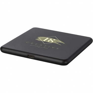 Logotrade advertising product picture of: Loop 10W recycled plastic wireless charging pad