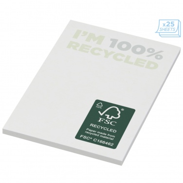 Logo trade promotional items picture of: Sticky-Mate® recycled sticky notes 50 x 75 mm