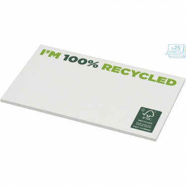 Logotrade promotional product picture of: Sticky-Mate® recycled sticky notes 127 x 75 mm