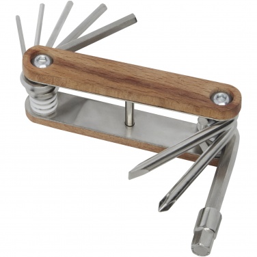 Logotrade promotional gifts photo of: Fixie 8-function wooden bicycle multi-tool