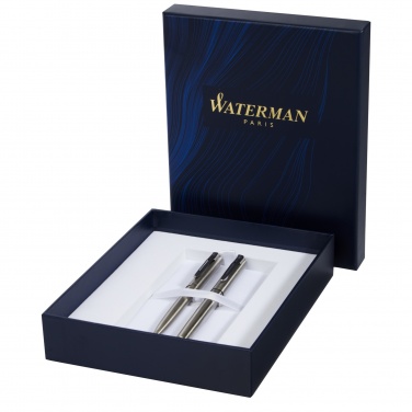 Logotrade promotional item picture of: Waterman duo pen gift box