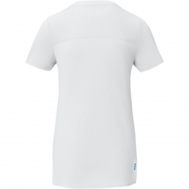 Logo trade promotional giveaway photo of: Borax short sleeve women's GRS recycled cool fit t-shirt