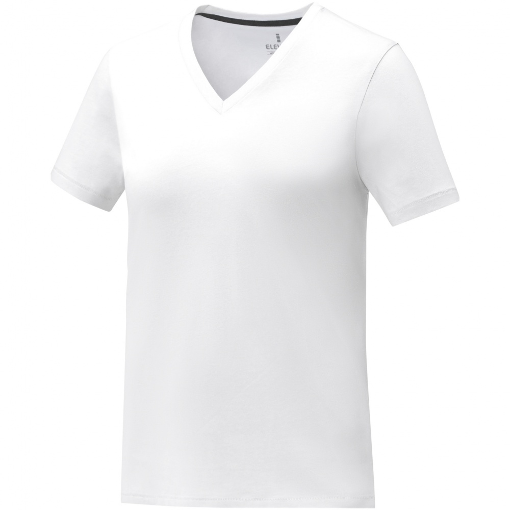 Logotrade promotional merchandise picture of: Somoto short sleeve women's V-neck t-shirt 