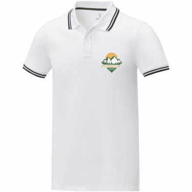 Logotrade corporate gifts photo of: Amarago short sleeve men's tipping polo