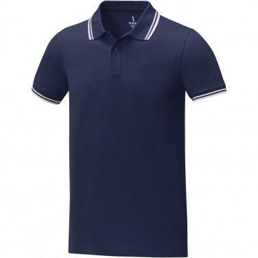 Logotrade promotional item image of: Amarago short sleeve men's tipping polo