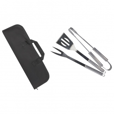 Logo trade promotional merchandise image of: Barcabo BBQ 3-piece set