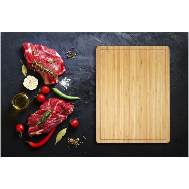 Logo trade advertising products image of: Fet bamboo steak cutting board