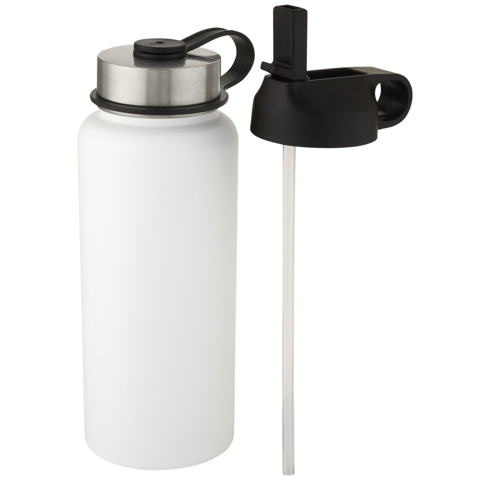 Logotrade promotional giveaway image of: Supra 1 L copper vacuum insulated sport bottle with 2 lids