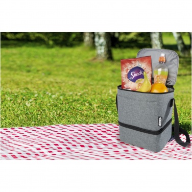 Logotrade promotional products photo of: Tundra 9-can GRS RPET lunch cooler bag 9L