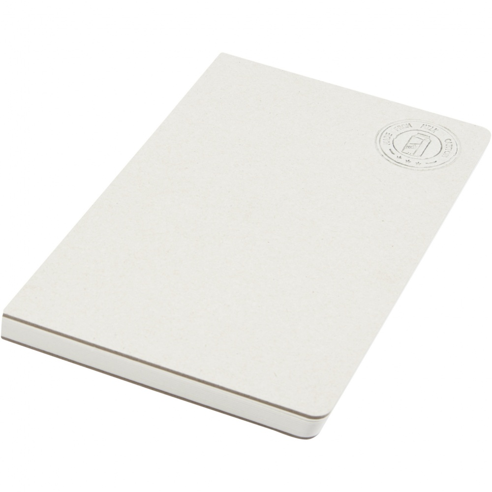 Logotrade promotional merchandise photo of: Dairy Dream A5 size reference recycled milk cartons spineless notebook