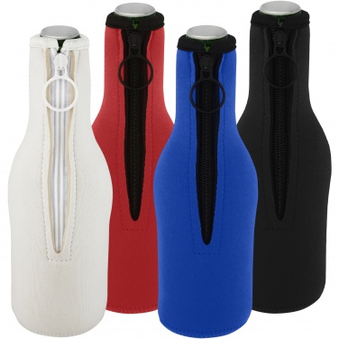 Logo trade promotional item photo of: Fris recycled neoprene bottle sleeve holder