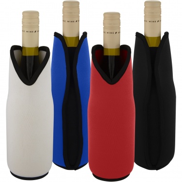 Logo trade promotional merchandise picture of: Noun recycled neoprene wine sleeve holder