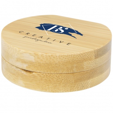 Logo trade advertising product photo of: Afrodit bamboo pocket mirror