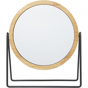 Logo trade promotional gifts picture of: Hyrra bamboo standing mirror