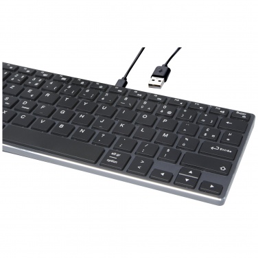 Logotrade promotional merchandise picture of: Hybrid performance Bluetooth keyboard - AZERTY