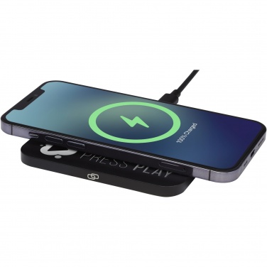 Logo trade advertising products picture of: Hybrid 15W premium wireless charging pad