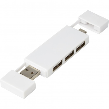 Logo trade business gifts image of: Mulan dual USB 2.0 hub