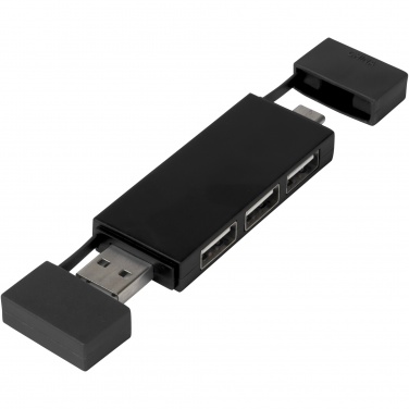 Logo trade business gifts image of: Mulan dual USB 2.0 hub