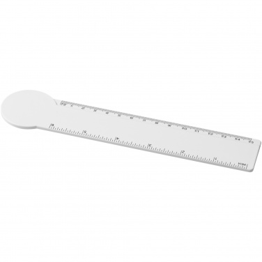 Logotrade promotional giveaway picture of: Tait 15 cm circle-shaped recycled plastic ruler 