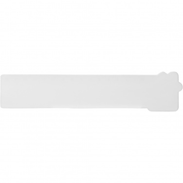 Logo trade corporate gift photo of: Tait 15 cm house-shaped recycled plastic ruler