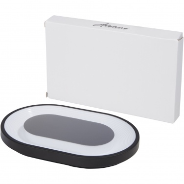 Logo trade promotional product photo of: Ray wireless charging pad with RGB mood light
