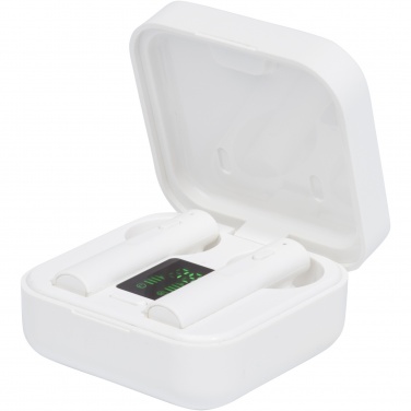 Logotrade promotional merchandise picture of: Tayo solar charging TWS earbuds 