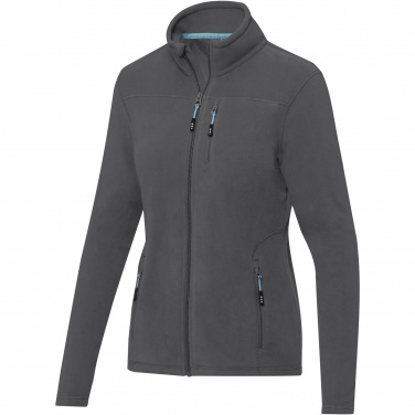 Logotrade business gifts photo of: Amber women's GRS recycled full zip fleece jacket