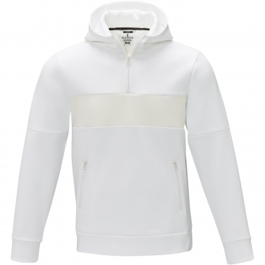 Logotrade promotional giveaway image of: Sayan men's half zip anorak hooded sweater