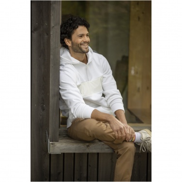 Logotrade business gifts photo of: Sayan men's half zip anorak hooded sweater