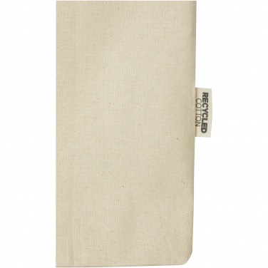 Logotrade promotional gift image of: Rainbow 180 g/m² recycled cotton tote bag 5L