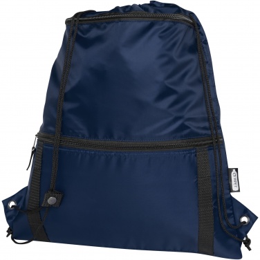 Logo trade advertising products image of: Adventure recycled insulated drawstring bag 9L