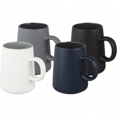 Logo trade promotional merchandise photo of: Joe 450 ml ceramic mug 
