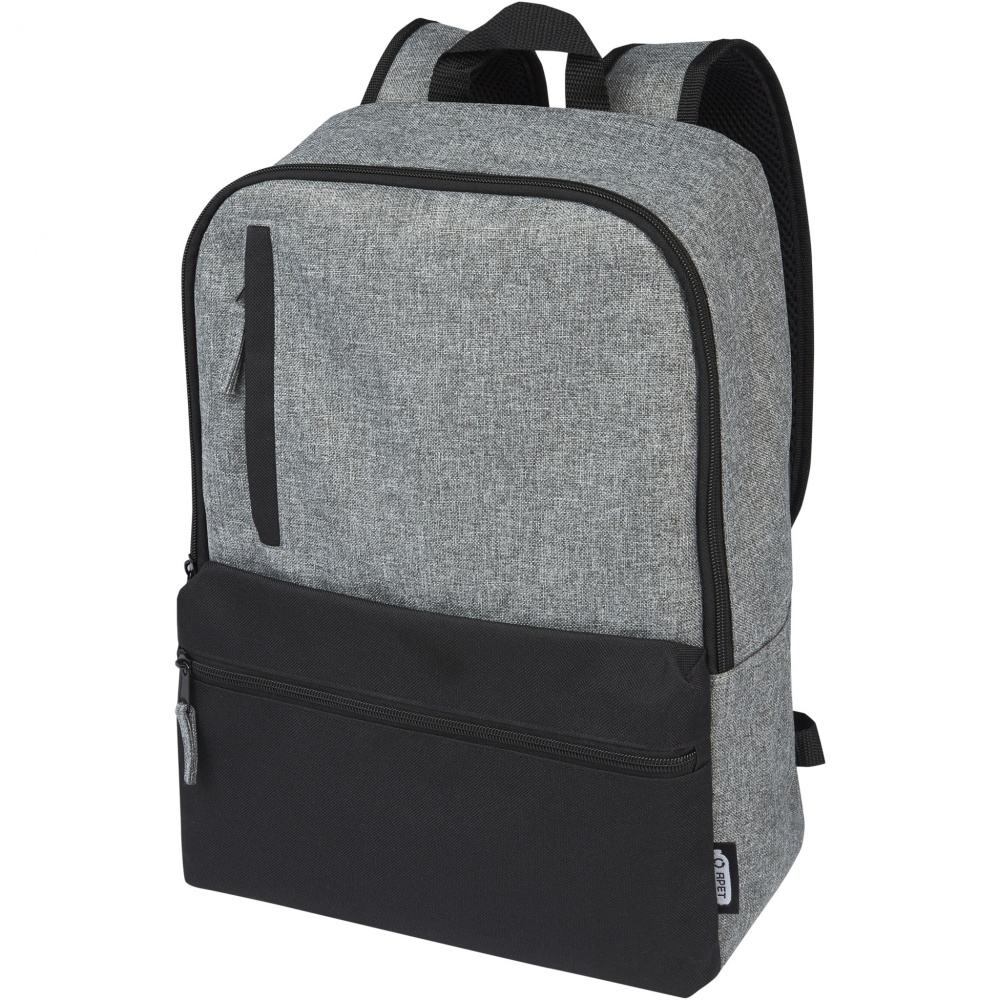 Logotrade promotional giveaways photo of: Reclaim 15" GRS recycled two-tone laptop backpack 14L