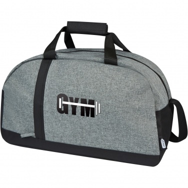 Logotrade corporate gift image of: Reclaim GRS recycled two-tone sport duffel bag 21L
